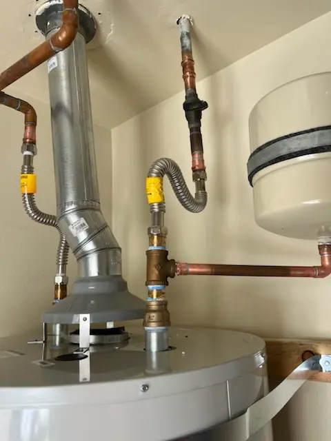 Water heater installation and plumbing repair in North of Mission Drive